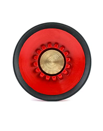 Image of QWORK Fire Hose Nozzle, 1 inch Heavy Duty NPSH /NPT Thermoplastic Constant Flow Fog Nozzle, Fire Equipment, 2 Pack