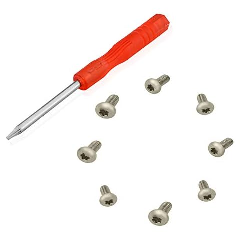 Replacement Parts Screws and Screwdriver Repair Kit Accessories Compatible with Beats by Dre Studio 3 Studio 2 Wired/Wireless B0501/B0500 A1796 Headphones (Silver) Cover