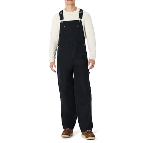 Amazon Basics mens Relaxed Fit Workwear Bib Overall
