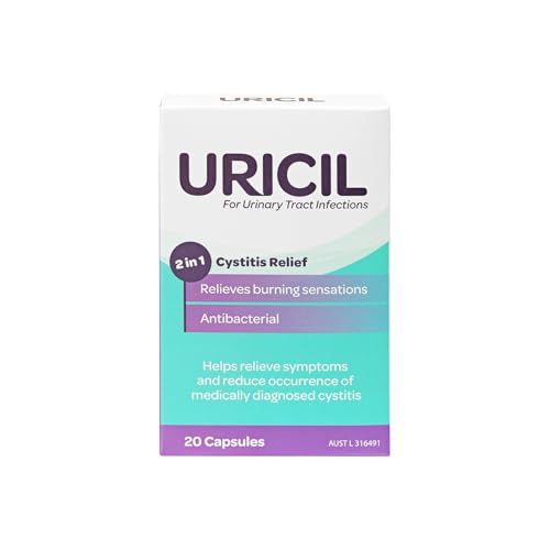 Uricil Natural UTI Relief 20 Capsules
