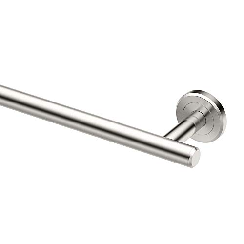 Image of Gatco 4290A Latitude II 30-Inch Towel Bar, Wall Mounted Bathroom Towel Holder, Satin Nickel
