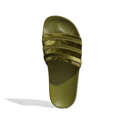 Image of adidas Womens Adilette Slide Casual Sandals Casual - Orange