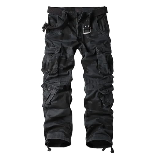 Pantalones Vaqueros De Invierno para Hombre Jeans Tactico Kaki
