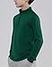 3 Pack Youth Boys Slim Fit Athletic Quarter Zip Pullover Shirts, Lightweight Long Sleeve Jackets Performance Tops (Set 2, Medium)