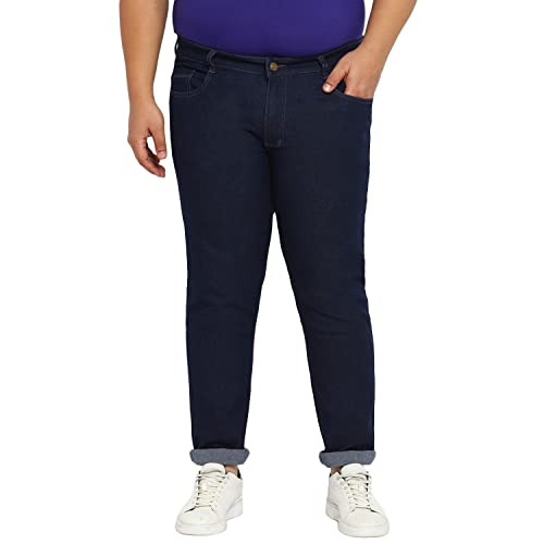 Urbano Plus Men's Regular Fit Denim Jeans Stretchable