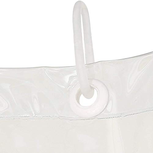 Yellow Weaves 0.30 mm PVC AC Curtain, Transparent, (4.5 X 8 Ft), Pack of 3