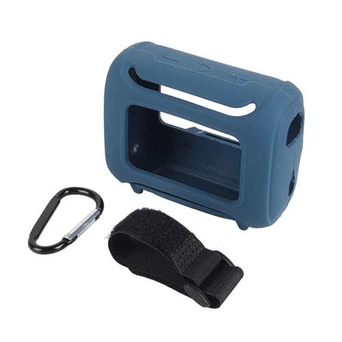 For JBL GO5 �X�s�[�J�[�p ���n �v���e�N�g�P�[�X �\�t�g�ی�X���[�u �|�[�^�u��Bluetooth�X�s�[�J�[�V���R���P�[�X �y�� �h�o �L�Y�h�~ �Ռ��z�� �g�ѕ֗� �X�s�[�J�[�A�N�Z�T���[ (�u���[) [���s�A���i]