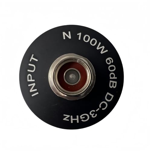 becen 100w 60db rf fixed attenuatorhigh power 100 watt dc to 3ghz 50 ohm attenuatorn type male to n female coax attenuators for testingsignal control100w n 60db