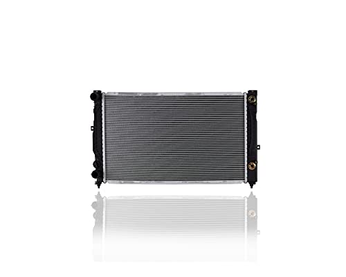 Radiator - Pacific Best Inc. Compatible/Replacement for '97-01 Audi A4/Avant, 98-05 VW Volkswagen Passat 4Cy 1.8/2.0L Turbo Diesel Automatic Main Primary Tube & Flow - 8D0121251BC