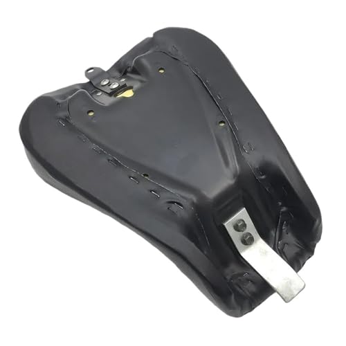 Almohadilla de cuero para asiento de motocicleta Sportster XL con acabado artesanal 4