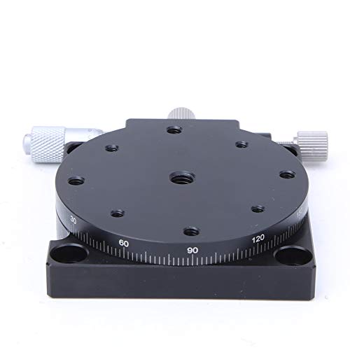 Table de glissement R RS60-L φ60mm rotative pour réglage linéaire manuel