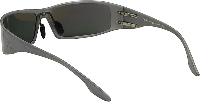 Image of OutLaw Eyewear Fugitive Aluminum Tactical and Motorcycle Sunglass, ANSI Z87.1 Impact Protection USA