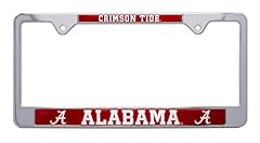 Crimson Tide Chrome Frame