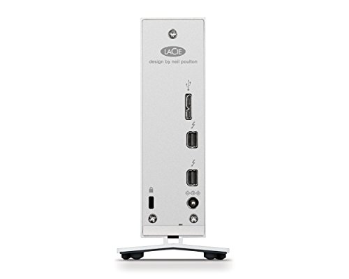 Image of LaCie STEX8000401 8 TB d2 Professional Thunderbolt 2 + USB 3.0 Desktop 3.5 Inch External Hard Drive for PC and Mac