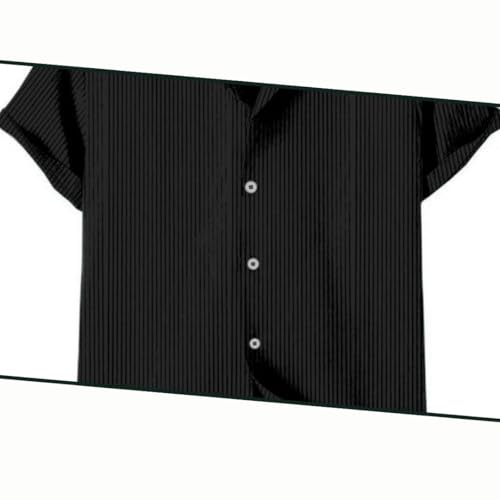 Image of MiraMichi Stylish Men's Regular Fit Half-Sleeve Corduroy Striped Casual Shirt - Perfect