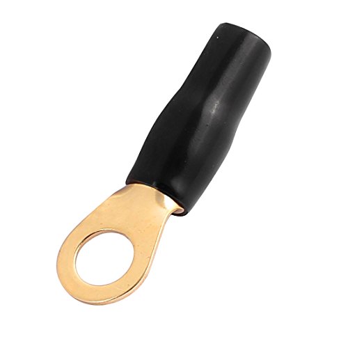 Aexit 4 Piezas Terminales de Anillo para Altavoz 6 AWG miniatura 2
