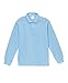 unik Boy's Uniform Pique Polo Shirt Long Sleeve, Sky Blue Size 18