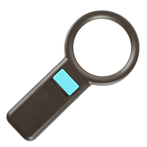 Loupe 10X de poche 65mm en verre, un cadeau utile pour la lecture des seniors