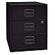 Bisley Home Personal Rollcontainer PFA: mit 3 Schublade/Bürocontainer/Rollwagen Gebrauch für Schreibtisch, Akten, Dokumente, Schreibwaren Maße: 40 x 41.3 x 52.8 cm