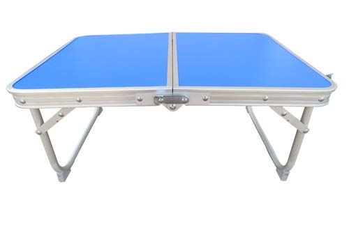 AMAZE" Folding Baby Study Table, Laptop Table,Portable Folding Table, Portable Writing Table, Portable Dining Table, Portable Craft, Painting Craft Activity Table - Wood Finish-Wide-image-24