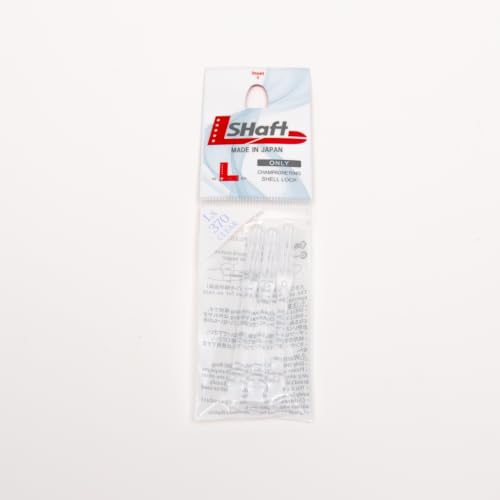 Image of L-style L-Shaft Locked Dart Shafts - Lightweight Nylon Shafts for Soft Tip & Steel Tip Darts - Set of 3