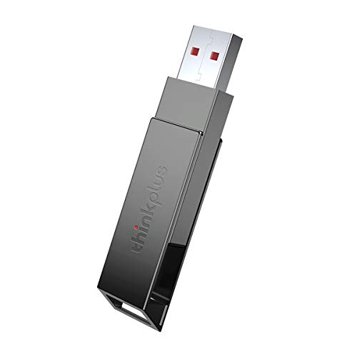 Thinkplus USB Flash Drive 128GB, USB Drive Zinc Alloy USB 3.1 Flash Drive External Storage Drive Memory Stick Storage Thumb Drives Keychain Flash Drive for Mac and PC(X101)