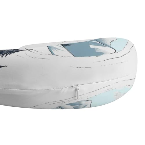 Almohada de espuma viscoelástica tamaño único cervical miniatura 4