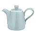 Seltmann 001.742515 Coup Fine Dining Porzellan Kaffeekanne, Rund, Grün, 57271 Türkis Einfarbig Dekor, Mit Türkis Deckel, 0.4 L, 16.7cm Länge, 9.1cm Breite, 12.2cm Höhe