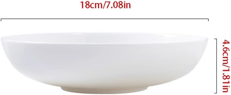 サラダボウル ホワイトボーンチャイナ家庭用深いスープボウルスープボウルセラミックボウルヌードルボウル ディナーボウル