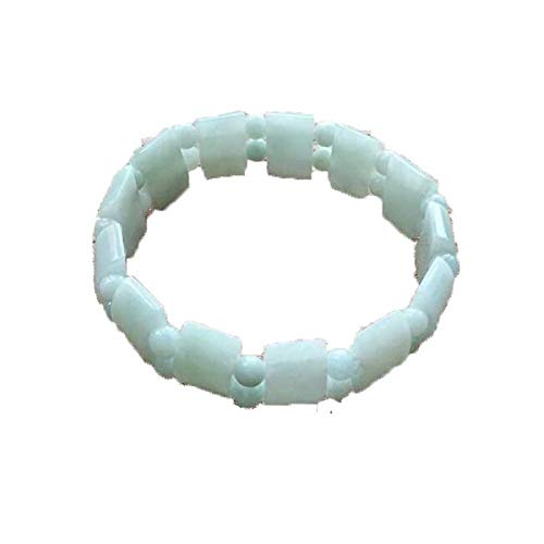 Bracelet en jade naturel émeraude cadeau idéal pour homme et femme avec perles