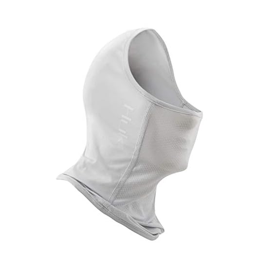 Huk Men's Neck Gaiter | Face UPF 30+ Sun Protection, Glacier, OSFA