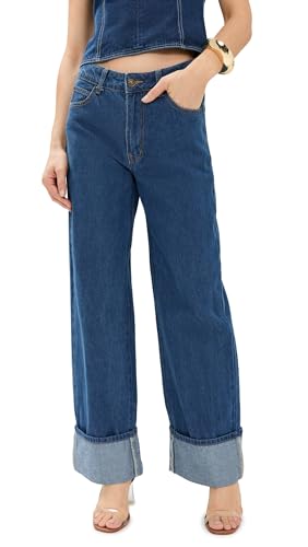 Women's Top Model Cuffed Jeans