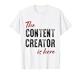 Funny Content Creator Tees & Gifts