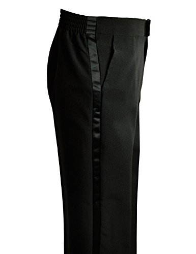 Spring Notion Boys' Classic Fit Tuxedo Set, No Tail 8 Black #TOP4