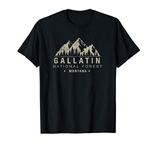 Gallatin National Forest Montana T-Shirt