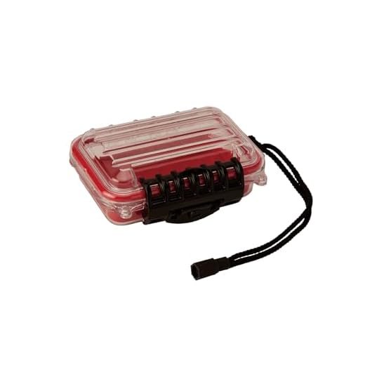 Plano Guide Series 3400 Style Polycarbonate Field Box Red/Clear, One Size