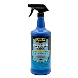 Pyranha Equine Spray and Wipe Fly Repellent for Horses – Water-Based Formula with Citronella Scent, Long-Lasting, Dust-Free, No Shake Required, Quart