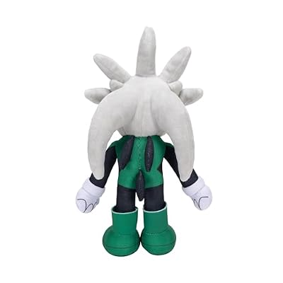 Sonic The Hedgehog DC Comics Sonic as The Flash and Silver as Green Lantern 9 Plush 2-Pack