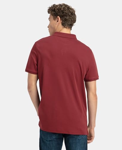Image of Jockey 3913 Men's Super Combed Cotton Rich Solid Half Sleeve Polo T-Shirt with Chest Pocket