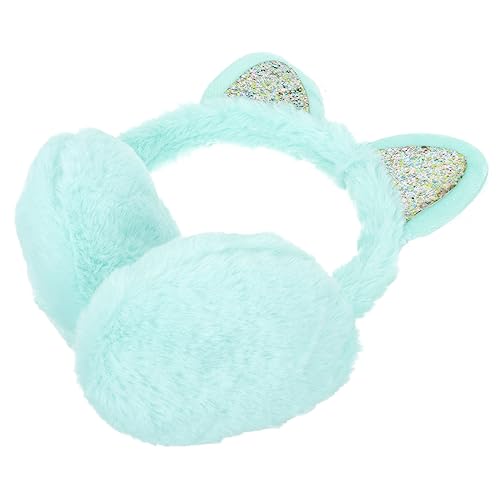 Cat Ear Earmuffs Plush Winter Ear Warmers for Women for Outdoor Activities Lightweight and Protective - Main Image