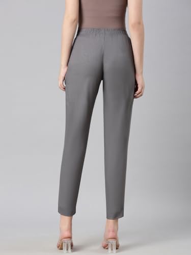Image of TWIN BIRDS Women Viscose Cotton Kurti Pants | Stretch Ethnic Daily Trousers