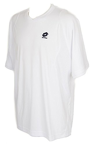 T-Shirt UNI Homme Lotto H6629 Tennis Confort Manches Courtes Sport