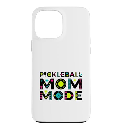 Pickleball Mom Mode Graphic Sports Mom Pickleball Lover �X�}�z�P�[�X iPhone 13 Pro Max �p