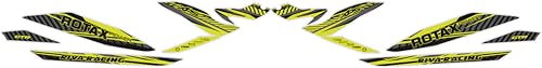 Jet Ski SeaDoo GTR 230 Riva Racing 2020 2021 Stickers Set - Premium Vinyl Decals Kit Graphics with Bubble-Free Technology Adhesive, Jetski Sea Doo (Manta Green)