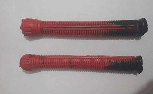Bike Brake Clutch Lever Covers (Set of 2) (Black and Red) for Honda CB Shine-picture-31