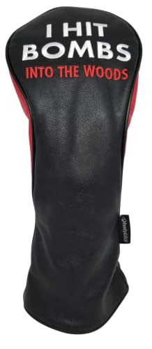 Readygolf I Hit Bombs (Into The Woods) Embroidered Driver Headcover #TOP1