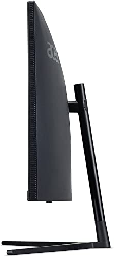 Acer 23.6" Fhd 1200R Curved Widescreen Va Gaming Monitor, 170Hz Refresh Rate, 1Ms (Vrb), Amd Freesync Premium, 178° Wide View Angle, Zero-Frame, 2 X Hdmi Ports & 1 X Display Port W/Hdmi Cable #TOP2