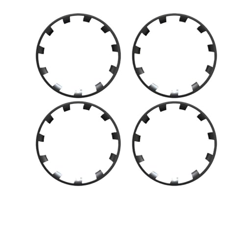 4PCS Compatible With Tesla Model 3 Accessories 20 Inch Vehicle Wheel Rims Edge Protector Ring Tire Guard Strip Wheel Hub Cover 2020-2023