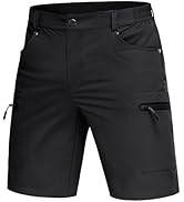 MAGCOMSEN Men's Hiking Cargo Shorts 10" Lightweight Outdoor Work Shorts for Men Travel Casual wit...
