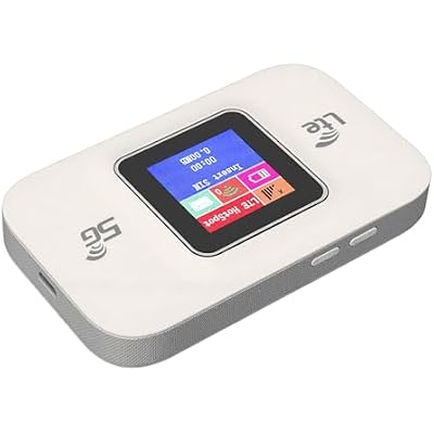 Yosoo Health Gear 4G Wi-Fi Travel Router, Portable Mobile Hotspot Dongle with Micro SD Slot, 300Mbps Pocket Internet Hotspot for Up to 10 Users, Europe